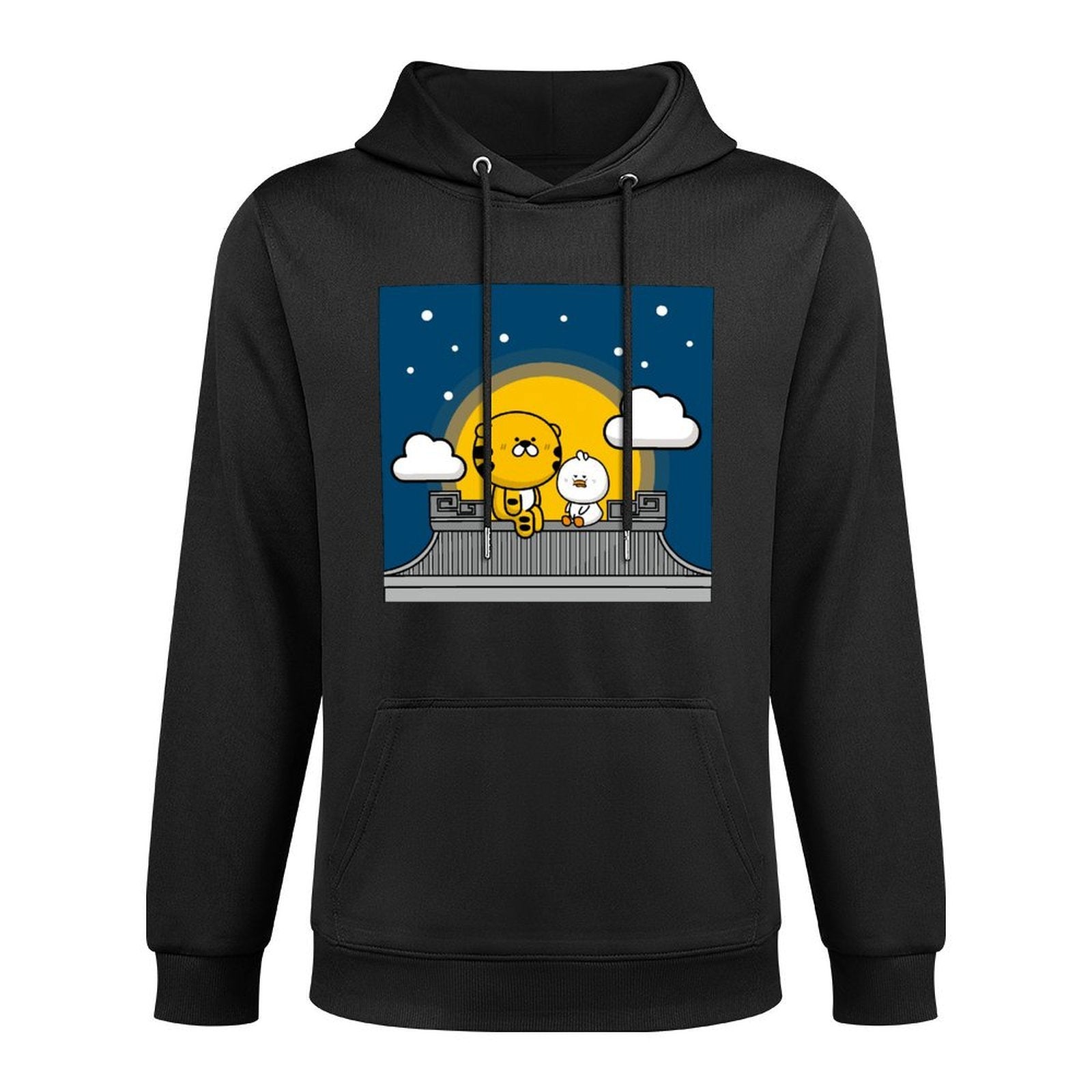 Front Graphic HoodiesUltra Durable Fade-Resistant